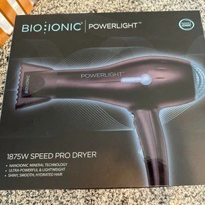 Bioionic Powerlight 1875W Speed Pro Dryer New in Box